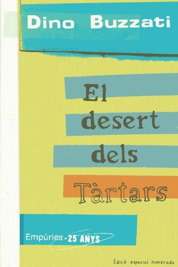 El desert dels tàrtars, de Buzzati, Dino | portada del libro