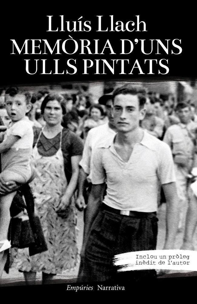 Memòria d'uns ulls pintats, de Llach | portada del libro
