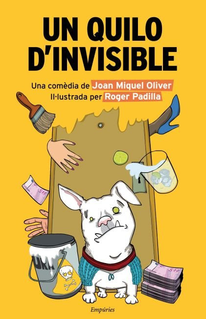 Un quilo d'invisible, de Oliver Ripoll | portada del libro