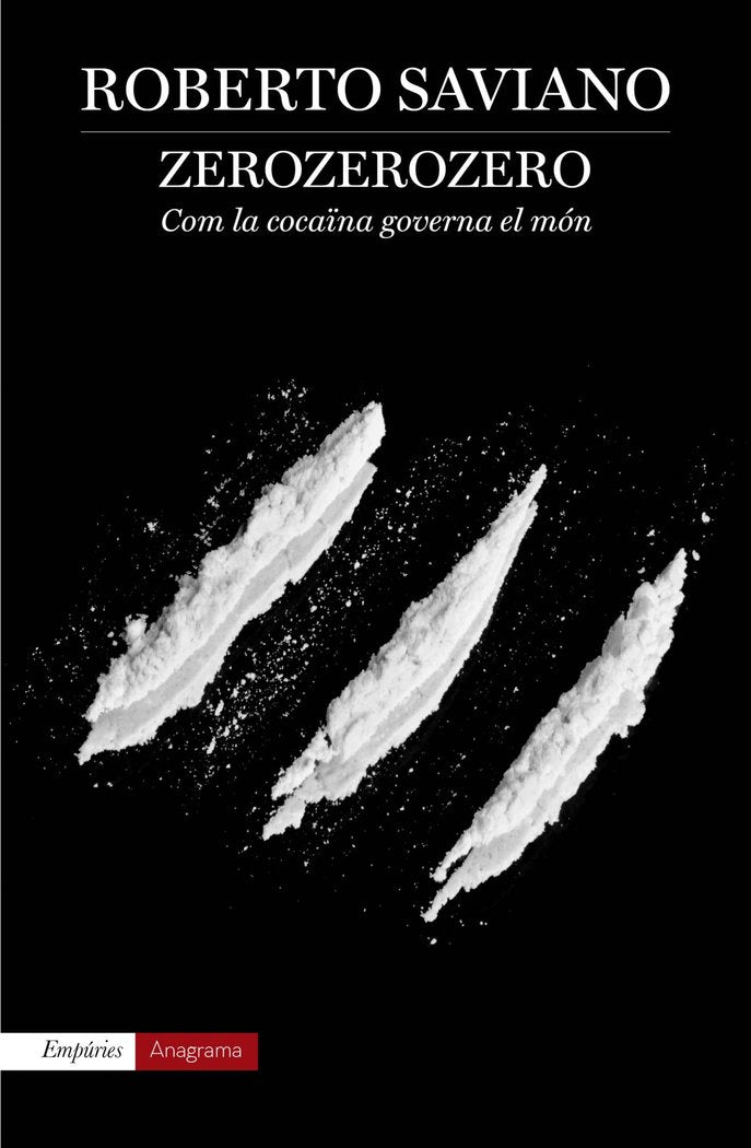 ZeroZeroZero, de Saviano | portada del libro