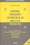CAPACIDAD, POSTULACIÓN Y LEGITIMACIÓN, de GARBERÍ LLOBREGAT, J. | portada del libro