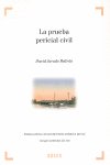 La prueba pericial civil, de Jurado Beltrán, D. | portada del libro