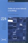 Delito de acoso laboral o mobbing, de Portugués Jiménez, Vanessa Dolores | portada del libro