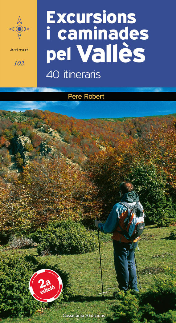 Excursions i caminades pel Vallès, de Robert, Pere | portada del libro