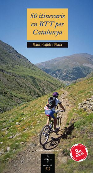 50 itineraris en BTT per Catalunya, de CAJIDE I PLAZA, MANEL | portada del libro