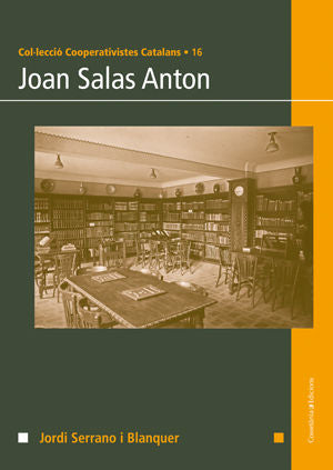 JOAN SALAS ANTON, de SERRANO BLANQUER, JORDI | portada del libro