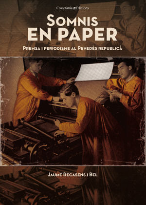 SOMNIS EN PAPER, de RECASENS I BEL, JAUME | portada del libro