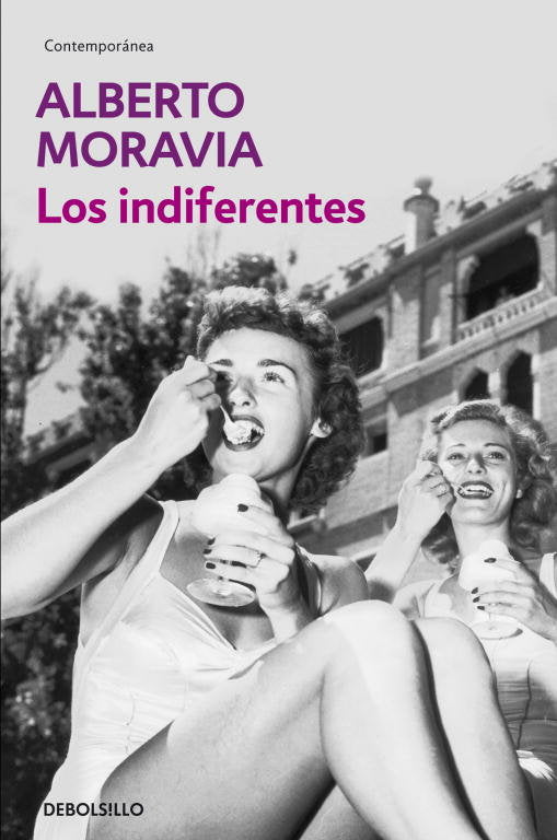 Los indiferentes, de Moravia, Alberto | portada del libro