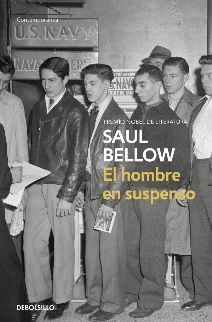 El hombre en suspenso, de Bellow, Saul | portada del libro