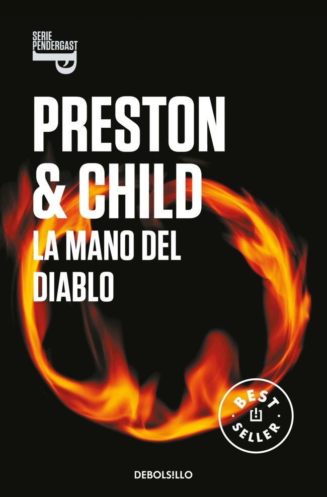 La mano del diablo (Inspector Pendergast 5), de Preston, Douglas | portada del libro