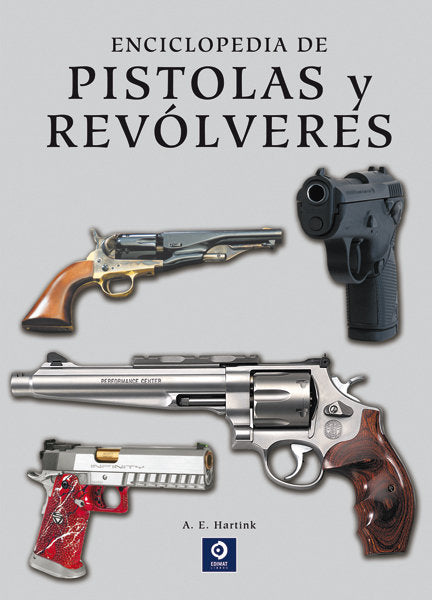 Enciclopedia de pistolas y revólveres, de Hartink | portada del libro