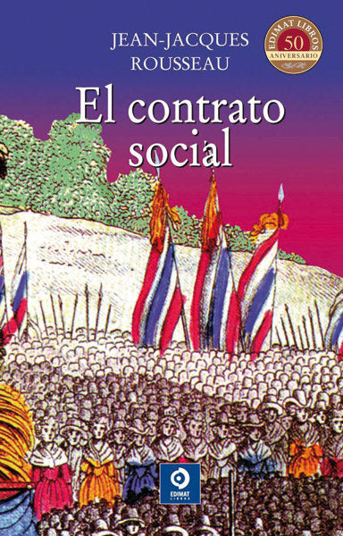 El contrato social, de Rousseau | portada del libro