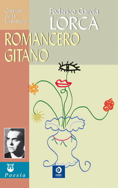 ROMANCERO GITANO, de GARCÍA LORCA | portada del libro