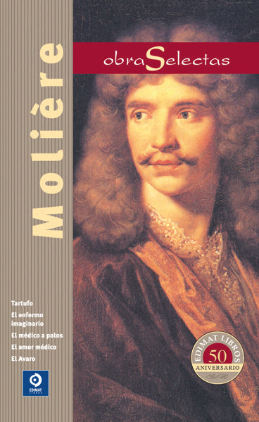 OBRAS SELECTAS MOLIÉRE, de POQUELIN | portada del libro