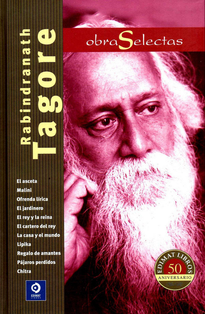 OBRAS SELECTAS RABINDRANATH TAGORE, de TAGORE | portada del libro