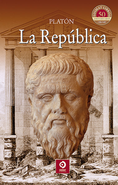 LA REPÚBLICA, de PLATÓN | portada del libro