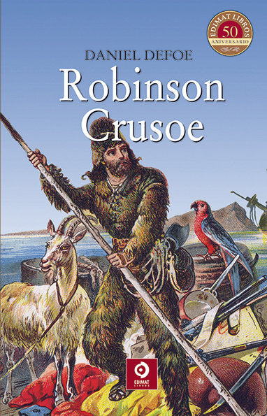 ROBINSON CRUSOE, de DEFOE | portada del libro