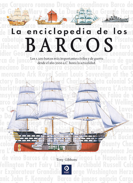 LA ENCICLOPEDIA DE LOS BARCOS, de ROGER FORD | portada del libro