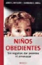NIÑOS OBEDIENTES, de BARBARA C. UNELL | portada del libro