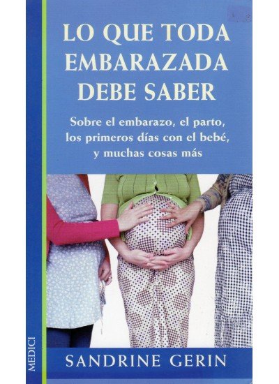 LO QUE NECESITA SABER DEL EMBARAZO, de SHARKEY | portada del libro