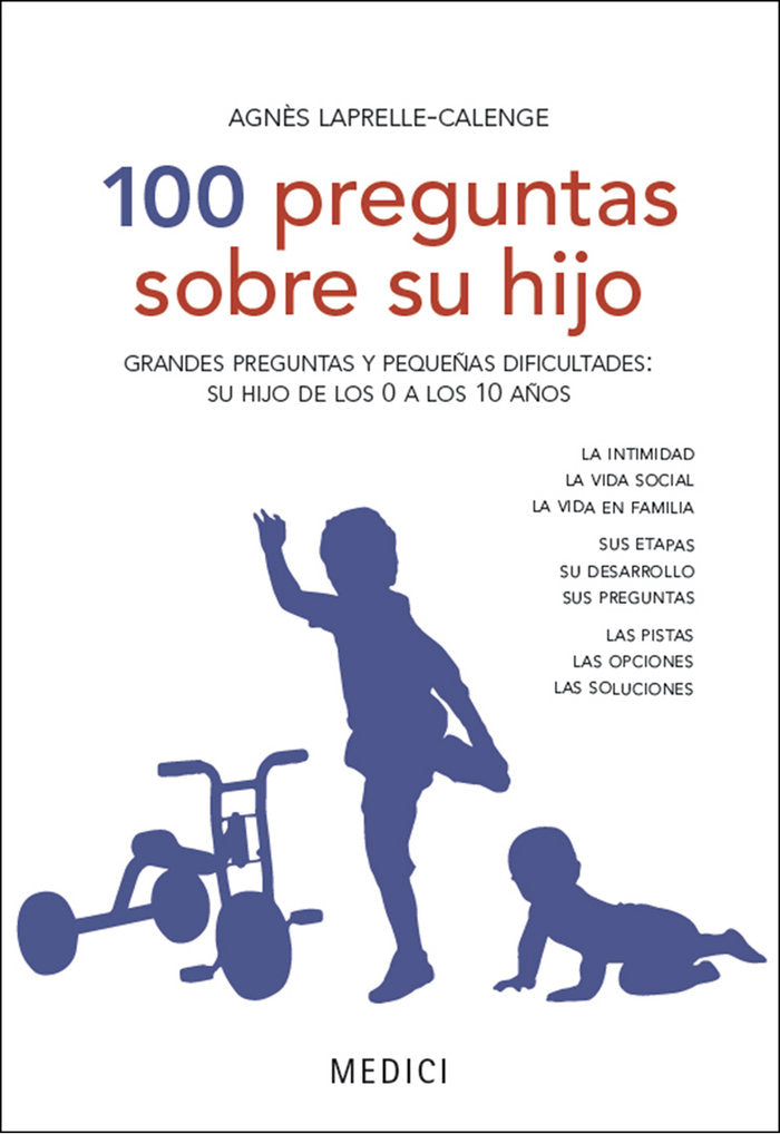 100 PREGUNTAS SOBRE SU HIJO, de Laprelle-Calenge, Agnès | portada del libro