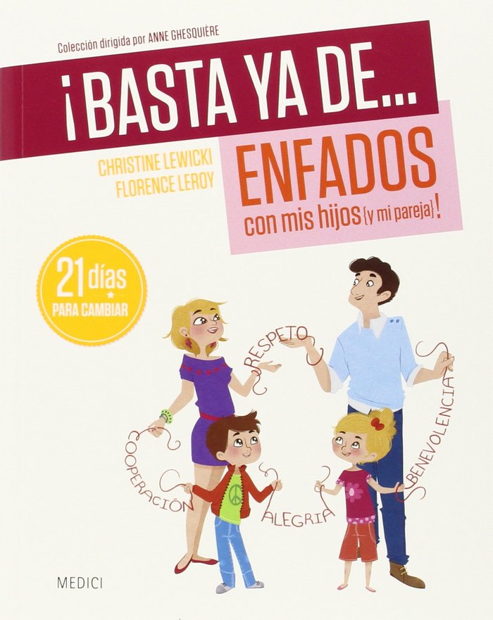 ¡BASTA YA DE ... ENFADOS CON MIS HIJOS!, de LEWICKY, CHRISTINE | portada del libro