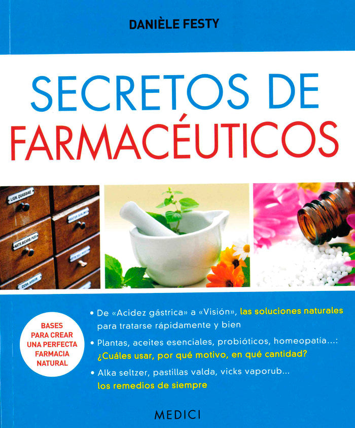 SECRETOS DE FARMACÉUTICOS, de FESTY, DANIÈLE | portada del libro