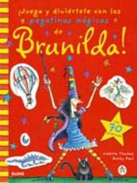 JUEGA Y DIVIERTETE CON LAS PEGATINAS MAGICAS DE BRUNILDA !, de Thomas | portada del libro