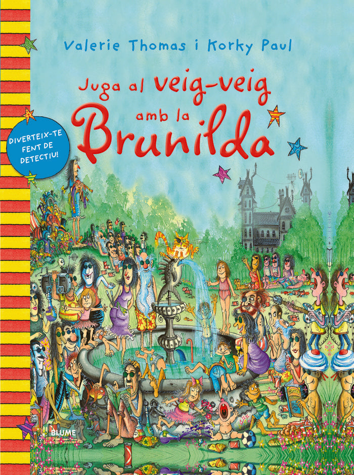 BRUIXA BRUNILDA. JUGA AL VEIG-VEIG AMB LA BRUNILDA, de Thomas | portada del libro