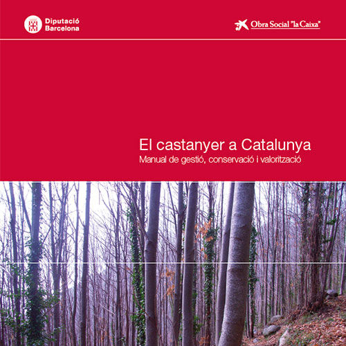 El castanyer a Catalunya | portada del libro