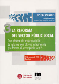La reforma del sector públic local | portada del libro