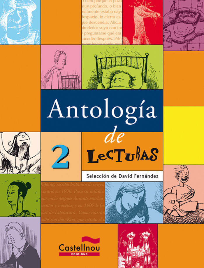 (05).ANTOLOGIA DE LECTURAS 2N.ESO (LENGUA CASTELLA, de FERNANDEZ VILLARROEL, DAVID | portada del libro