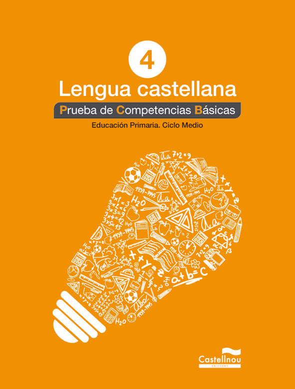 Lengua castellana 4º. Prueba de Competencias Básicas, de Hermes Editora General, S.A.U. | portada del libro
