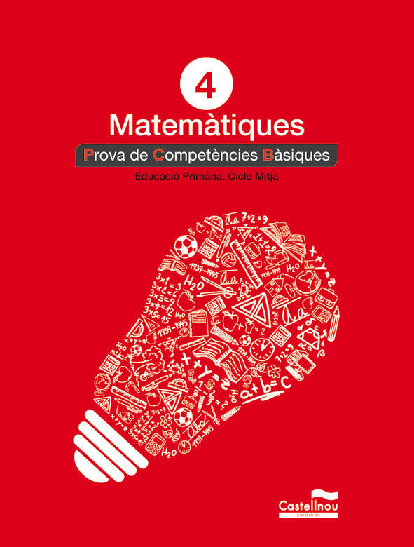 Matemàtiques 4t. Prova de Competències Bàsiques, de Hermes Editora General, S.A.U. | portada del libro