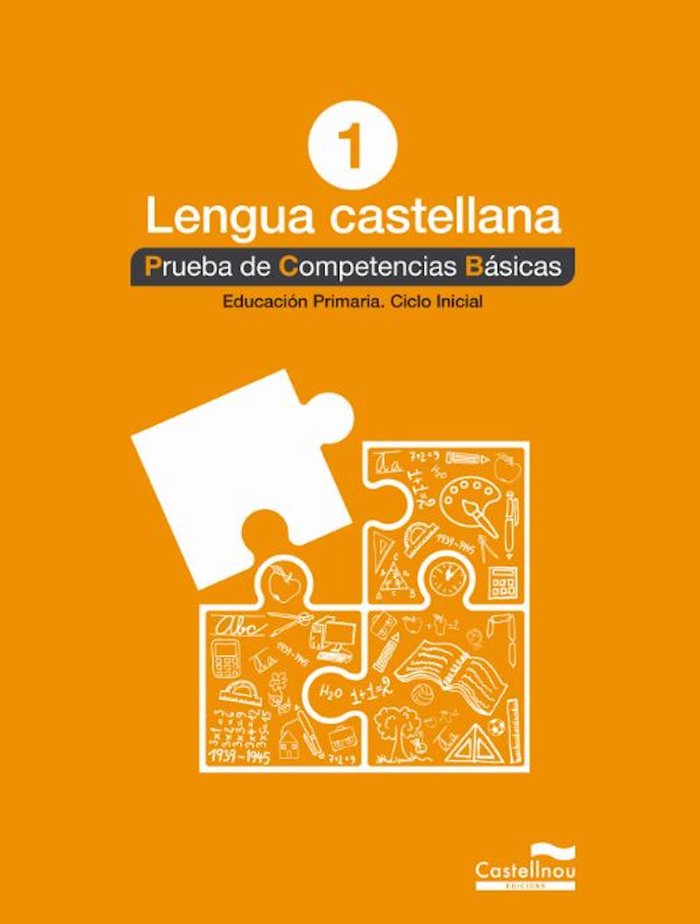 Lengua castellana 1º. Prueba de Competencias Básicas, de Varios autores | portada del libro