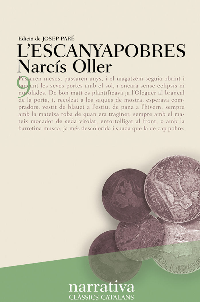 L'escanyapobres. Edició 2017, de Oller, Narcís | portada del libro