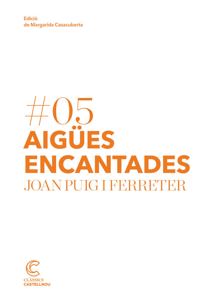 Aigües encantades, de Puig i Ferreter, Joan | portada del libro