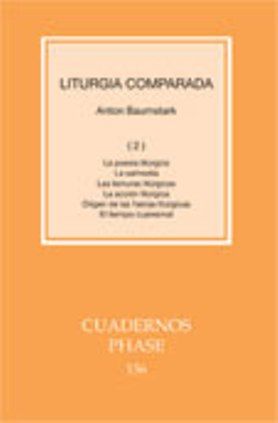 Liturgia comparada (II), de Baumstark, Anton | portada del libro
