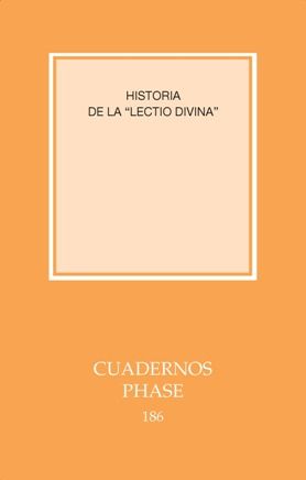 Historia de la 'Lectio divina', de . | portada del libro