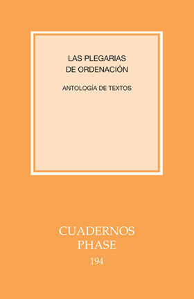 Plegarias de ordenación, de Oñatibia, Ignacio | portada del libro