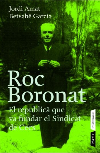 Roc Boronat, de Amat | portada del libro