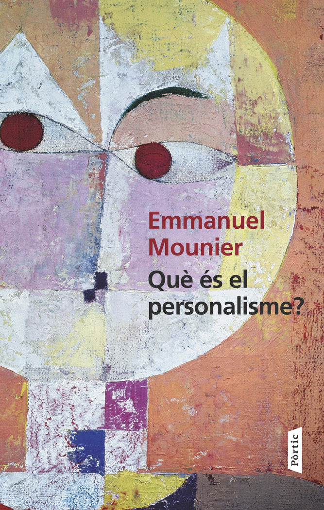 Què és el personalisme, de Mounier | portada del libro