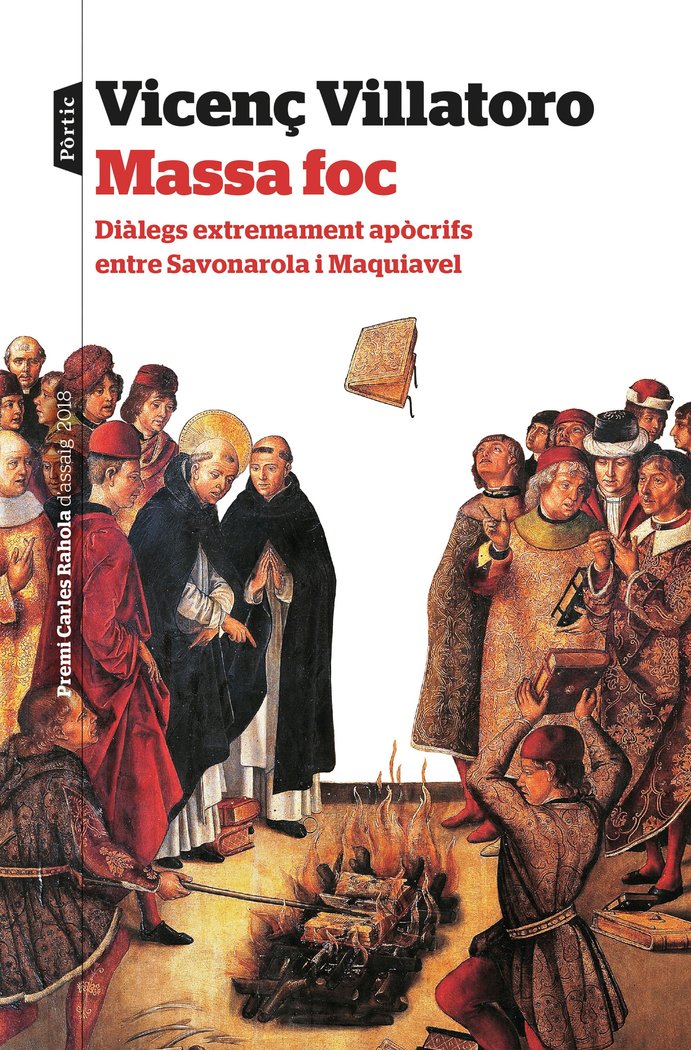 Massa foc, de Villatoro, Vicenç | portada del libro