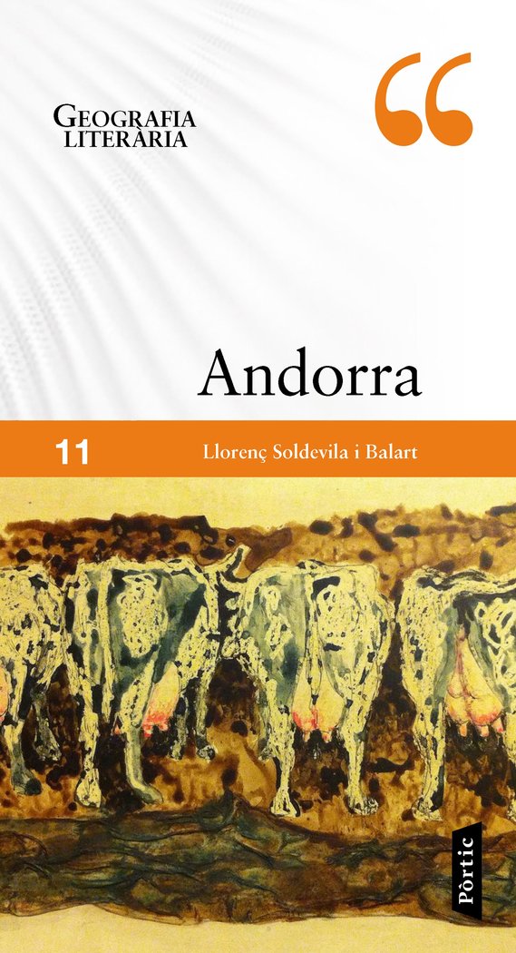 GEOGRAFIA LITERARIA: ANDORRA, de SOLDEVILA BALART, LLORENÇ | portada del libro