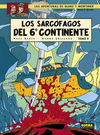 BLAKE Y MORTIMER 17: LOS SARCÓFAGOS DEL 6º CONTINENTE VOL. 2: EL DUELO DE LOS ESPÍRITUS, de Sente, Yves | portada del libro