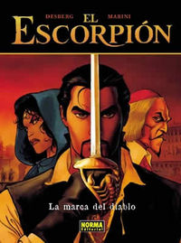 EL ESCORPIÓN 01: LA MARCA DEL DIABLO (CARTONÉ), de Marini | portada del libro