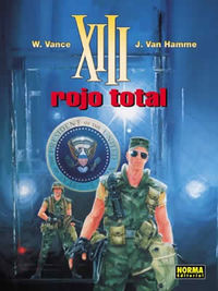 XIII 05: ROJO TOTAL, de Vance#Van Hamme | portada del libro