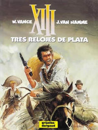 XIII 11. LOS TRES RELOJES DE PLATA, de Vance | portada del libro