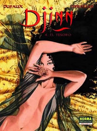 DJINN 04: EL TESORO, de Dufaux | portada del libro