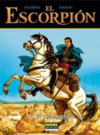 EL ESCORPIÓN 05. EL VALLE SAGRADO, de Desberg | portada del libro